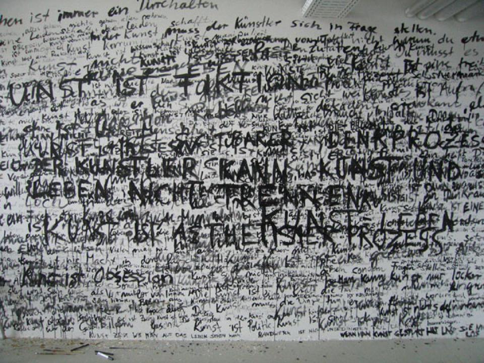  an attempt to locate art , 2008