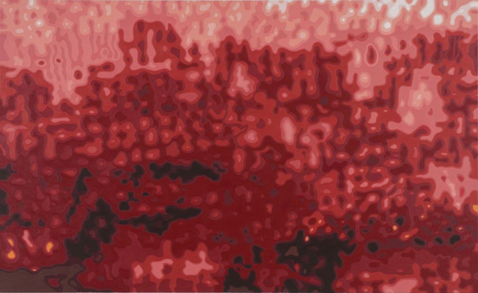 The People, 2015,Acryl auf Leinwand,98 x 150 cm