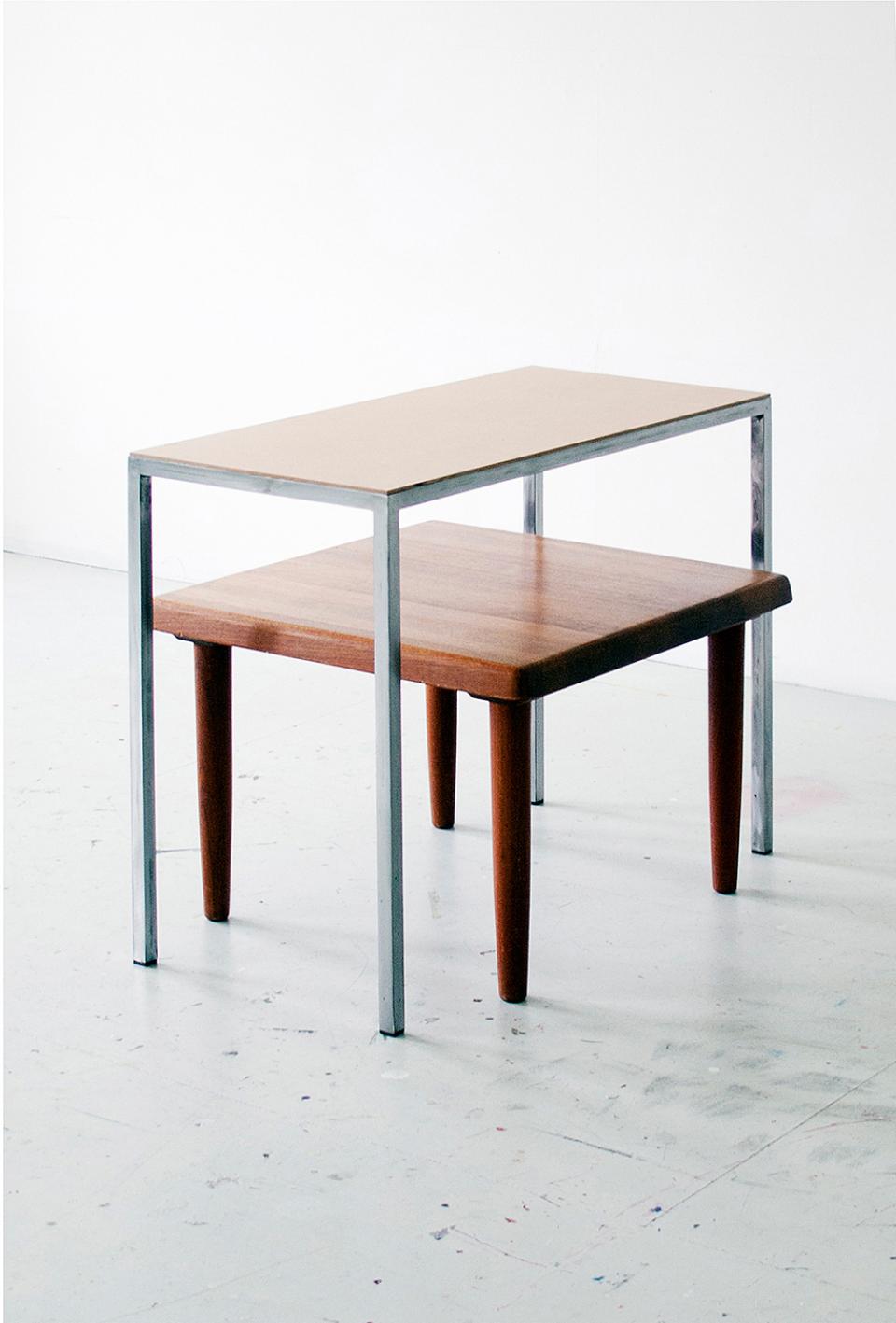 Tische, 2016,photography, pigment print,345 x 125 cm