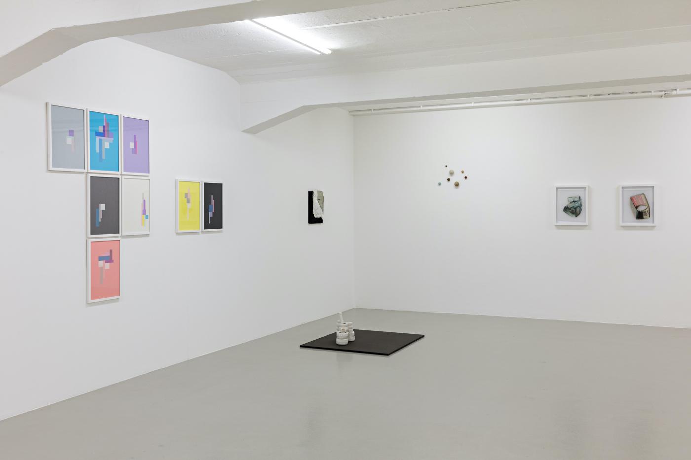 4 Jahresgaben Ausstellungsansicht FredDott.