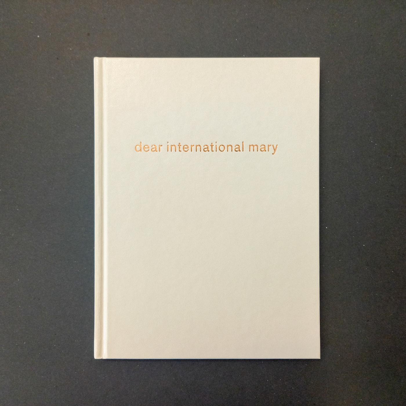 2007 Claudia Kapp dear international mary