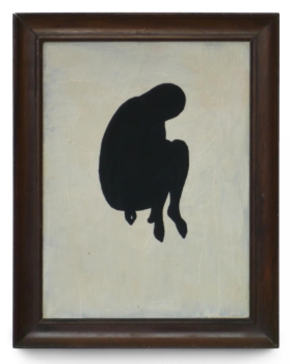  Im Kosmos, 2004,arcyl on hardboard, frame,46 x 36 cm