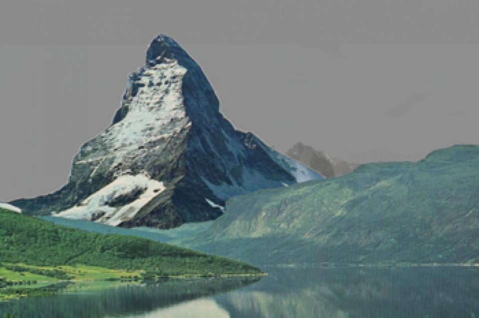 Ansichten # 01, 2007,Video (3d Animation, 3'12") / Still # 01,Postkartenedition