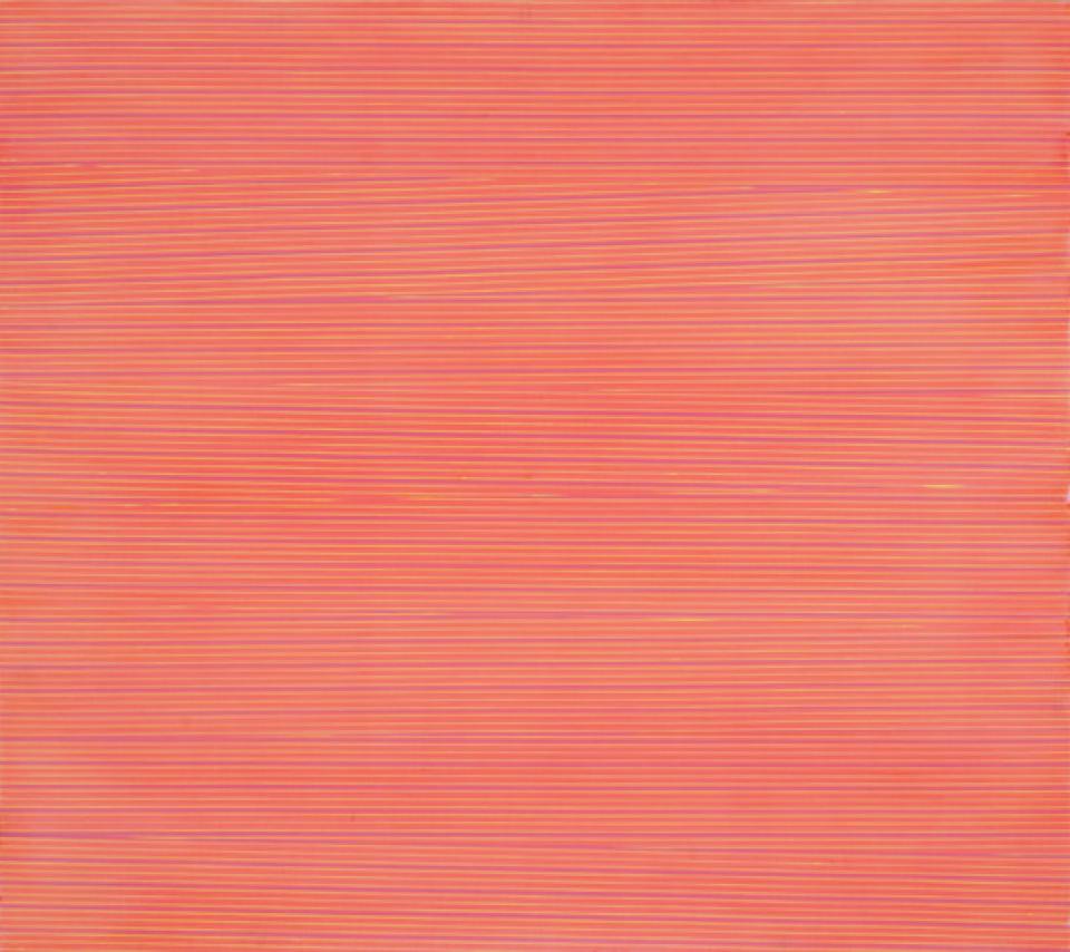 Pli 0911, 2011,acrylic on woodpannel,80 x 90 cm