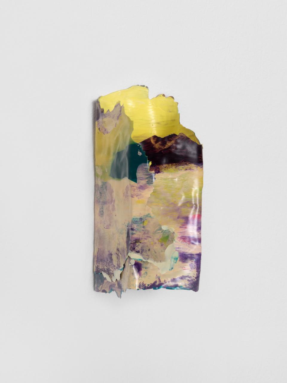 ohne Titel (071015), 2015,Acrylfarbe, Keilrahmen,155 x 5 x 11 cm