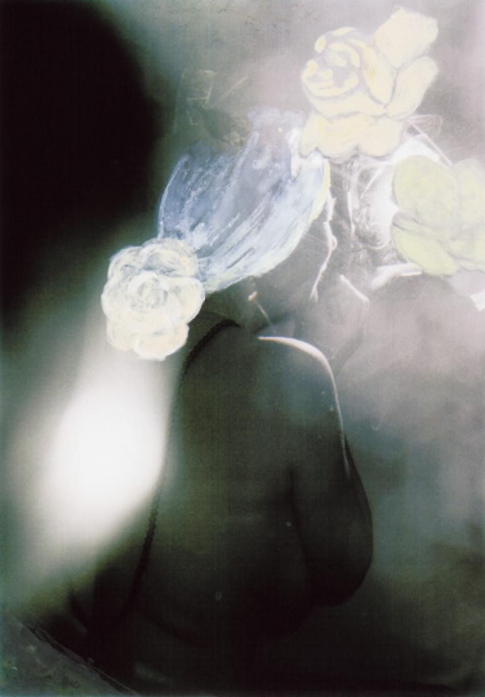 Masterpiece Remakes  Nach Ingres, 2004,Fotografie, übermalt,42 x 29 cm