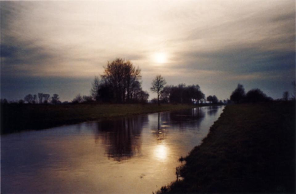  Landschaft/Fotografie  Abendstimmung an der Wümme, 2010,20 x 30 cm