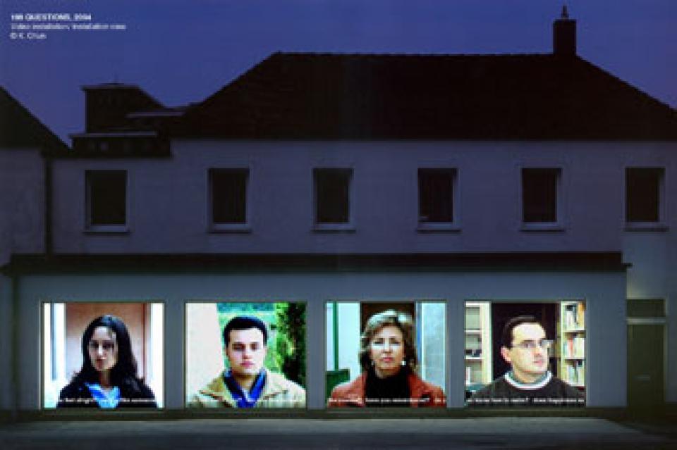 Projekte 2003-2006 01 // 100 Questions, 2004