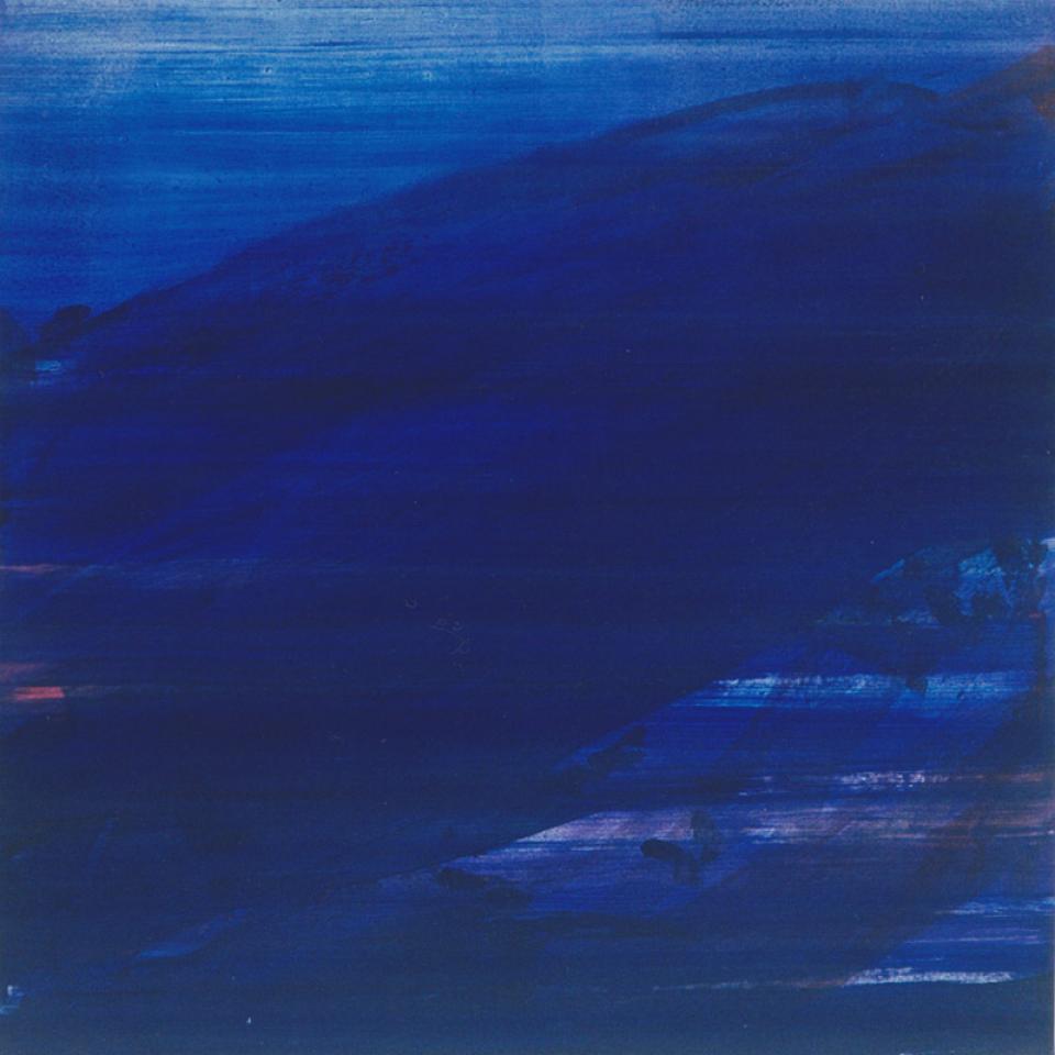 2000 o.T., 2000,Mischtechnik auf Nessel,60 x 60 cm