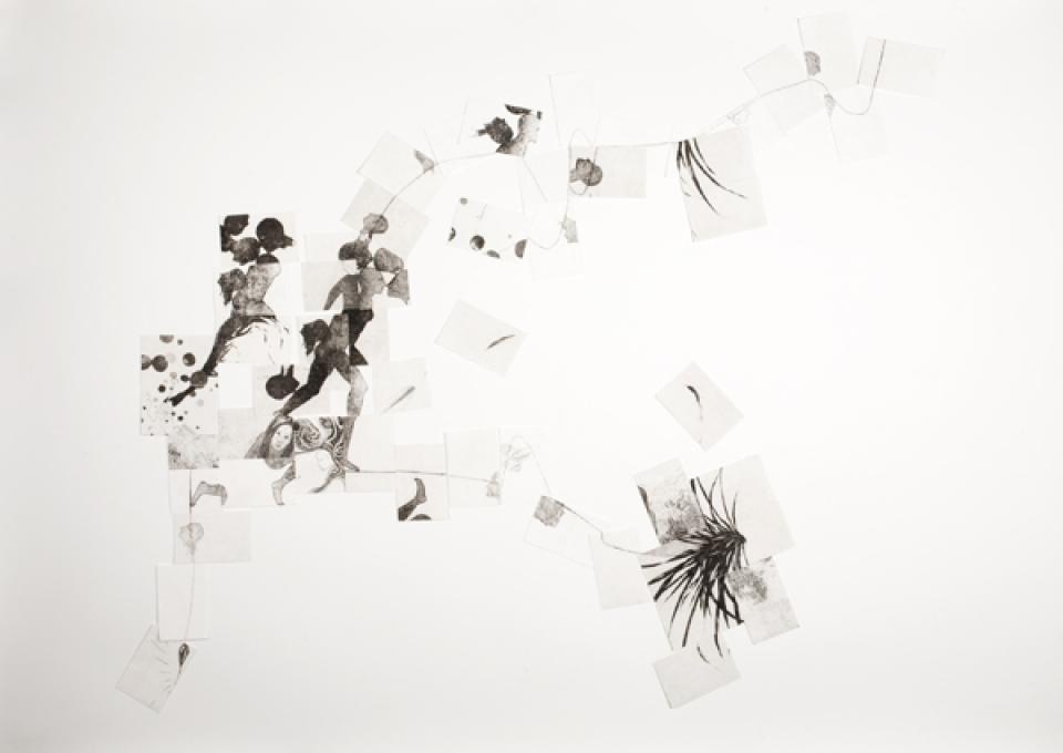 ohne Titel, 2008,107 x 76 cm