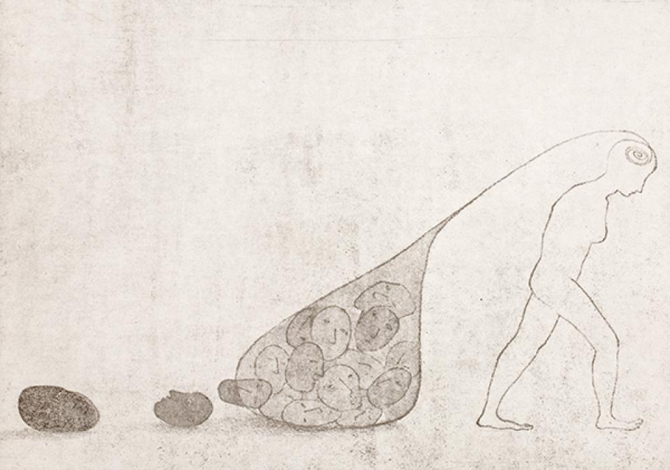 ohne Titel, 2003,30 x 21 cm