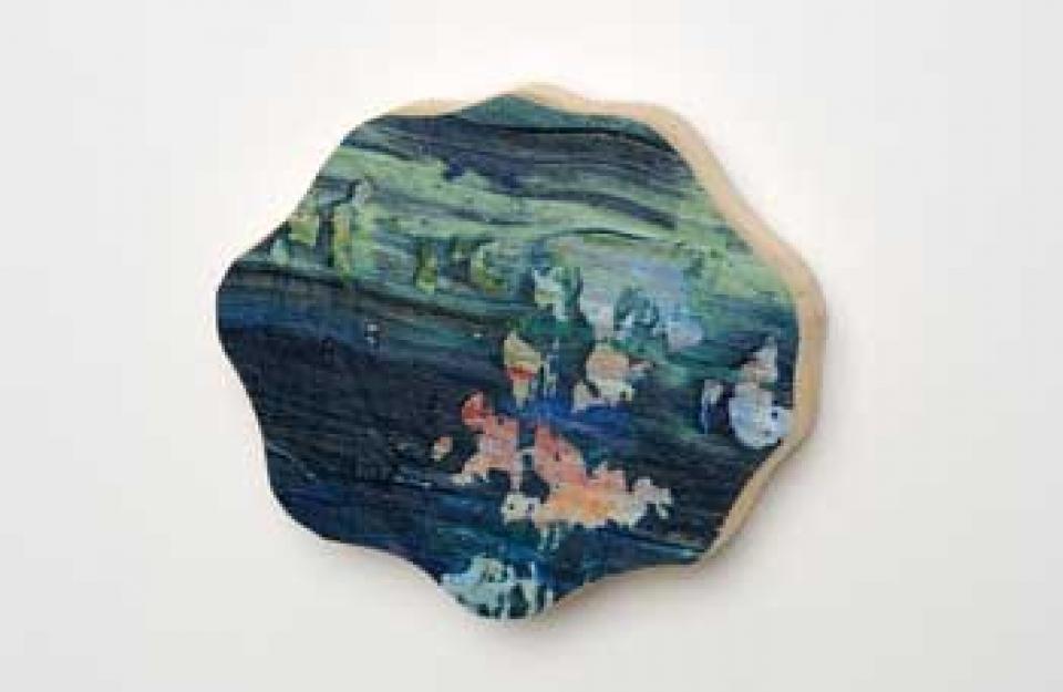 no title,oil on wood