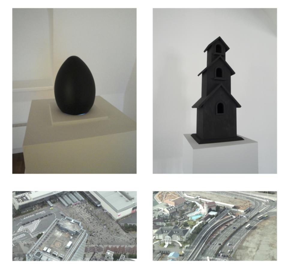 unsichtbare Sichtbarkeit 2, 2012,Acryl, Holz, Aluminium,120 x 40 x 40 cm